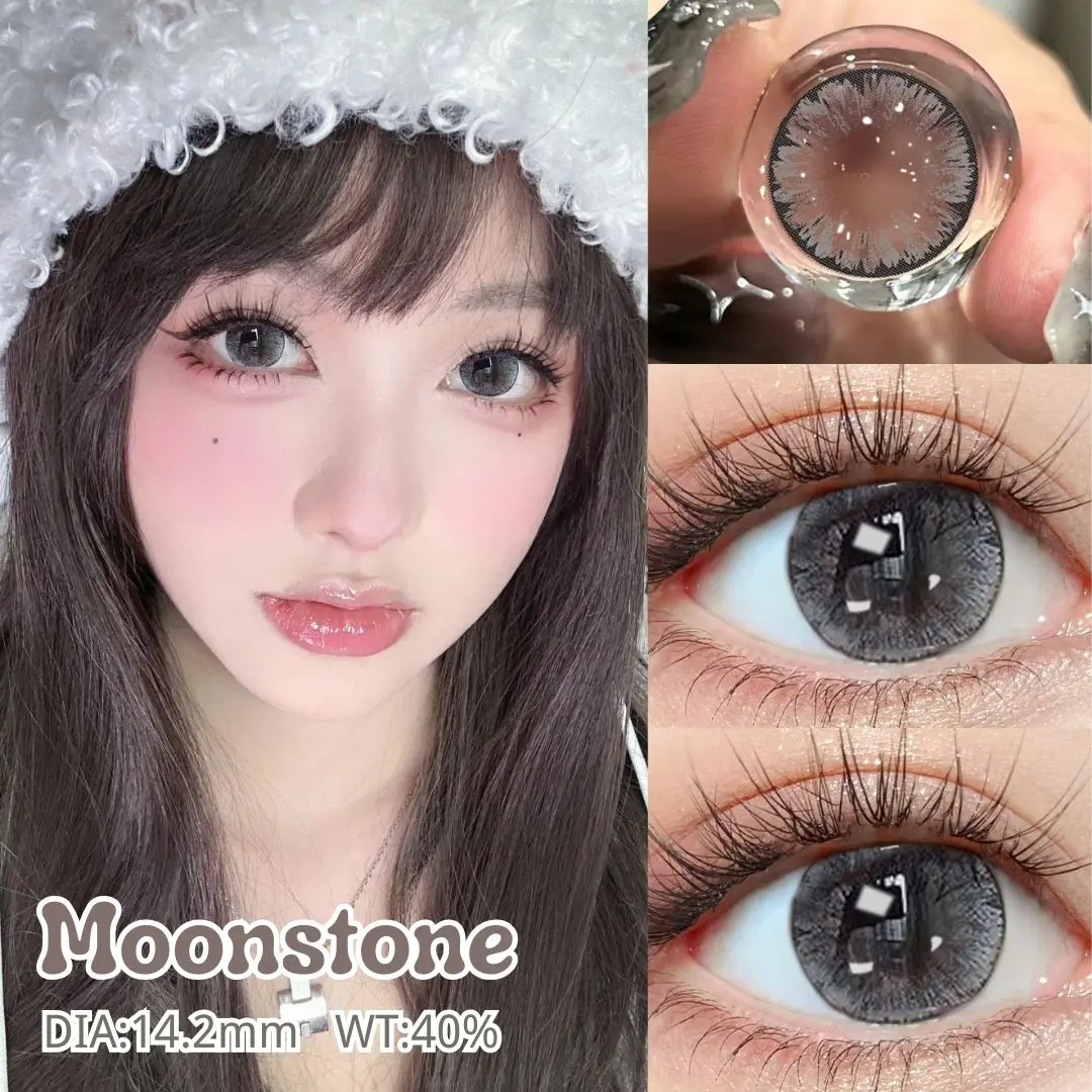 Twilight Moonstone 14.2mm Normal Contact lens Soflen Lensa Softlens