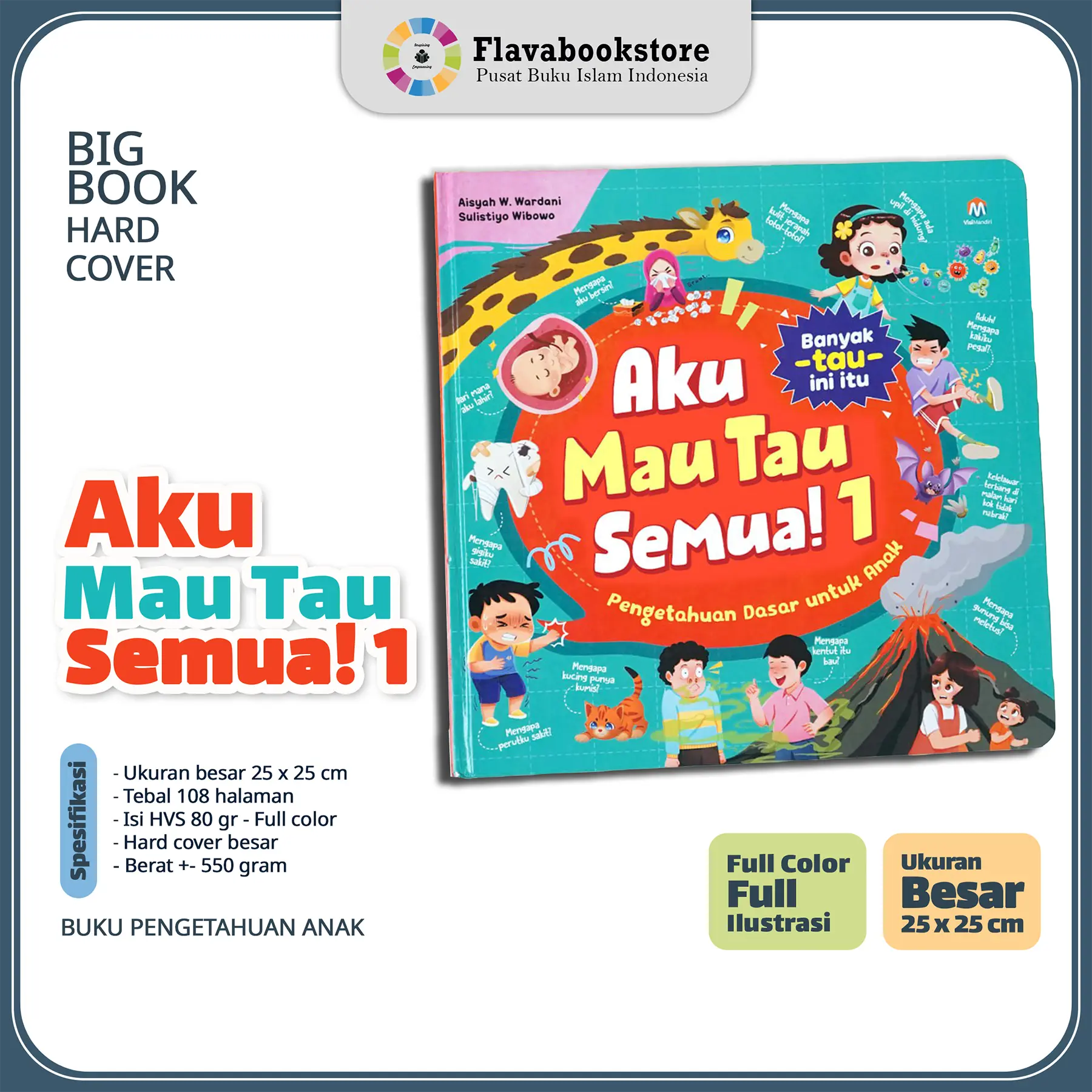 (PO) Ziyadbooks - Si Kecil yang Penuh Tanya Aku Mau Tahu Semua V 1