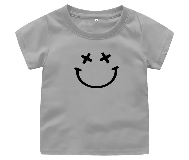 KAOS ANAK Smile Distro Atasan SABLON DIGITAL Baju 6