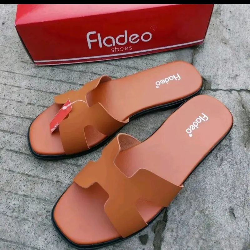Sandal slop H wanita / sandal kekinian/ sandal slop premium 3