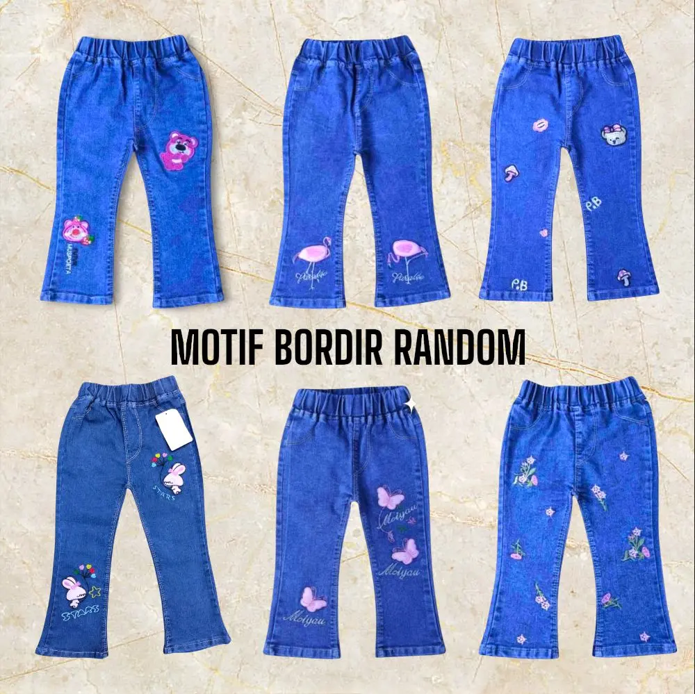 Celana Panjang Jeans anak Usia 2-10 tahun Model Cubray Fashion