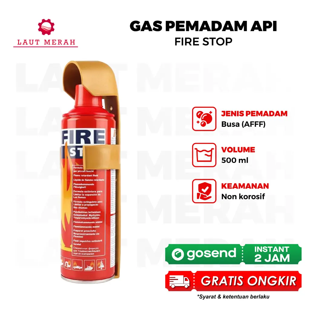 Pemadam Api Kebakaran Fire Stop Mobil Spray APAR O605