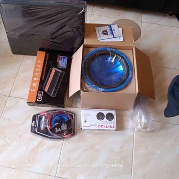 Product Review of Paket hemat power subwofer embassy, (Khusus buat truk canter) 12 inch Car from A**e 0