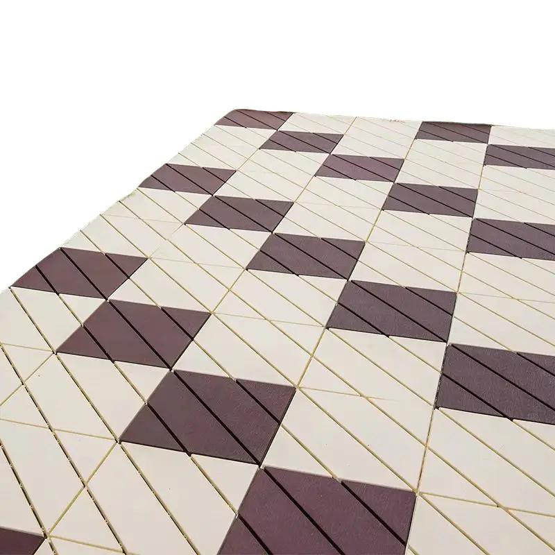  Thùng 55 tấm  5m2  Vỉ lót sàn nhựa nguyên khối kt 30x30cm. Tấm nhựa trải sàn trang trí ban công   sân vườn   sân thượng 
