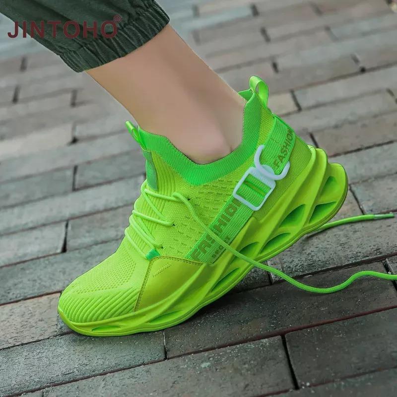 JINTOHO-Giày Thể Thao Unisex Nhẹ Và Thoải Mái Cho Thể Thao Ngoài Trời, Giày Chạy Bộ Lưới Thoáng Khí Cho Cặp Đôi, Đế Dày 3