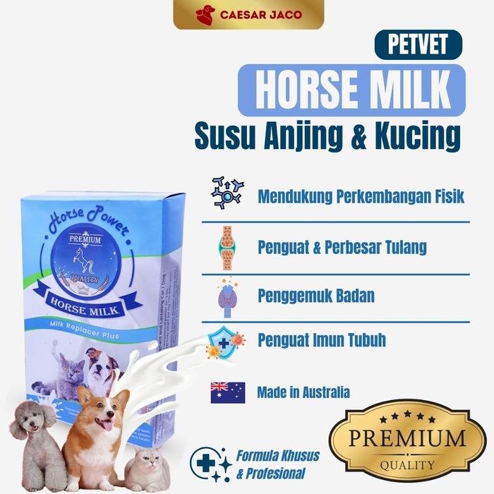 Gambar Horse Power - Horse Milk : Susu Anjing Kucing Hewan Import Australia dari Caesar JacO Kota Administrasi Jakarta Barat Tokopedia