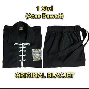 Sakral jetblack-sakral warga PSHT jetblack super setelan baju warga