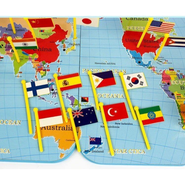 WDS Map of the World English / Knowledge of the World / Peta - Shop ...