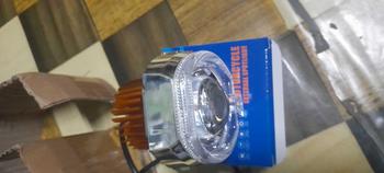Product Review of Projie Biled Cut Off mini 2.5 INC D2 D3 Jauh Dekat putih kuning universal motor from b**y 0