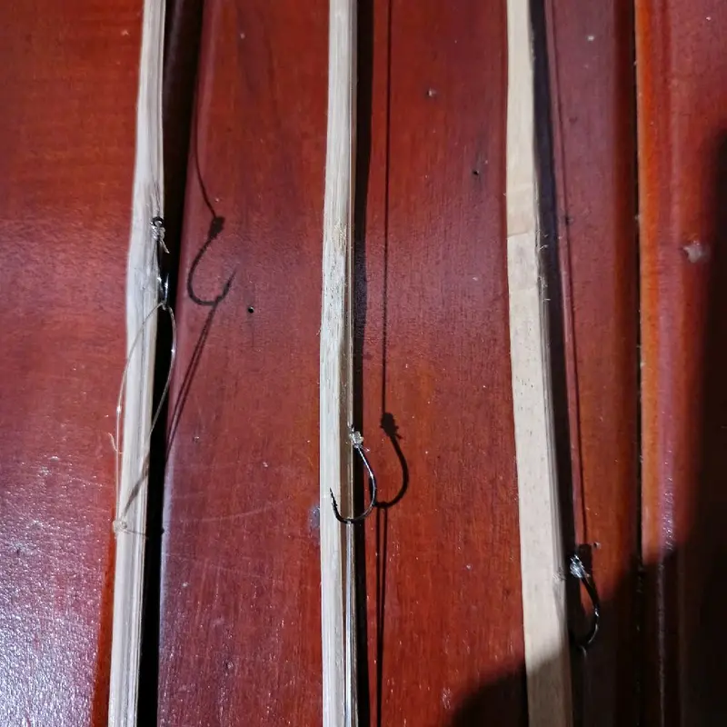 Pancing tajur ikan gabus ukuran 1 meter  siap pakai / pancing set ikan gabus Umpan 4