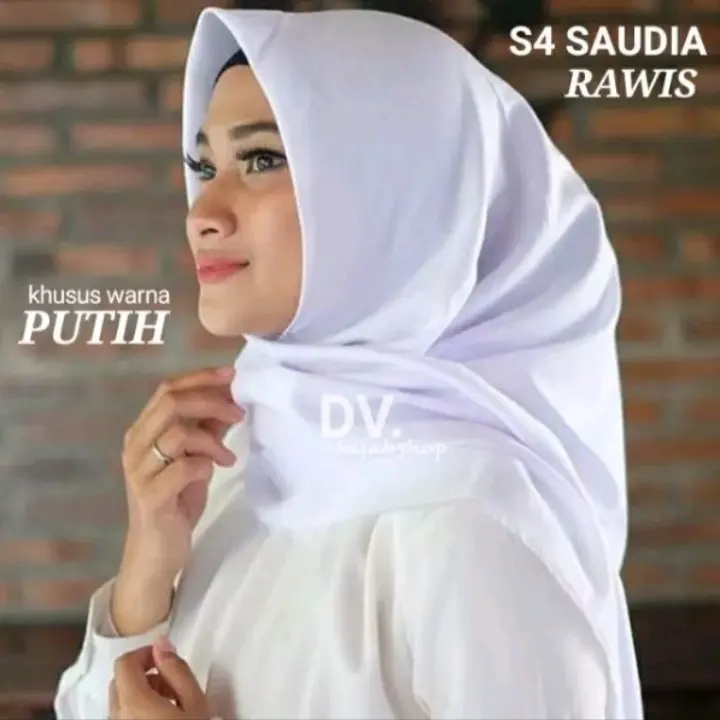 HIJAB SEGI EMPAT SAUDIA RAWIS EXCLUSIVE 100% ori/ Jilbab Segiempat Saudia Rawis / jilbab sekolah Kerudung