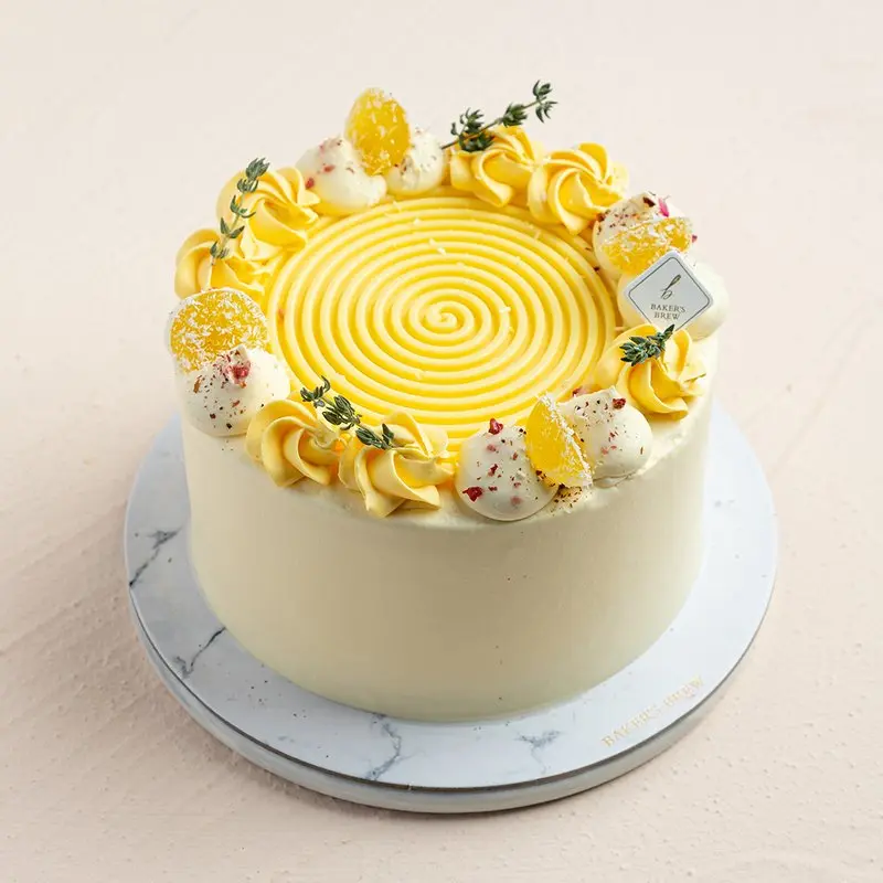 [Bakers Brew] Lychee Mango Cake (6"/8")
