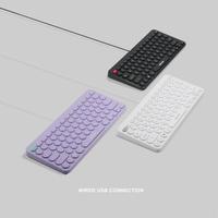 Gambar Rexus K258 / K-258 Mini Keyboard Office Compact Design Wired - Putih dari TokoTeknoPro Kota Administrasi Jakarta Utara 2 Tokopedia