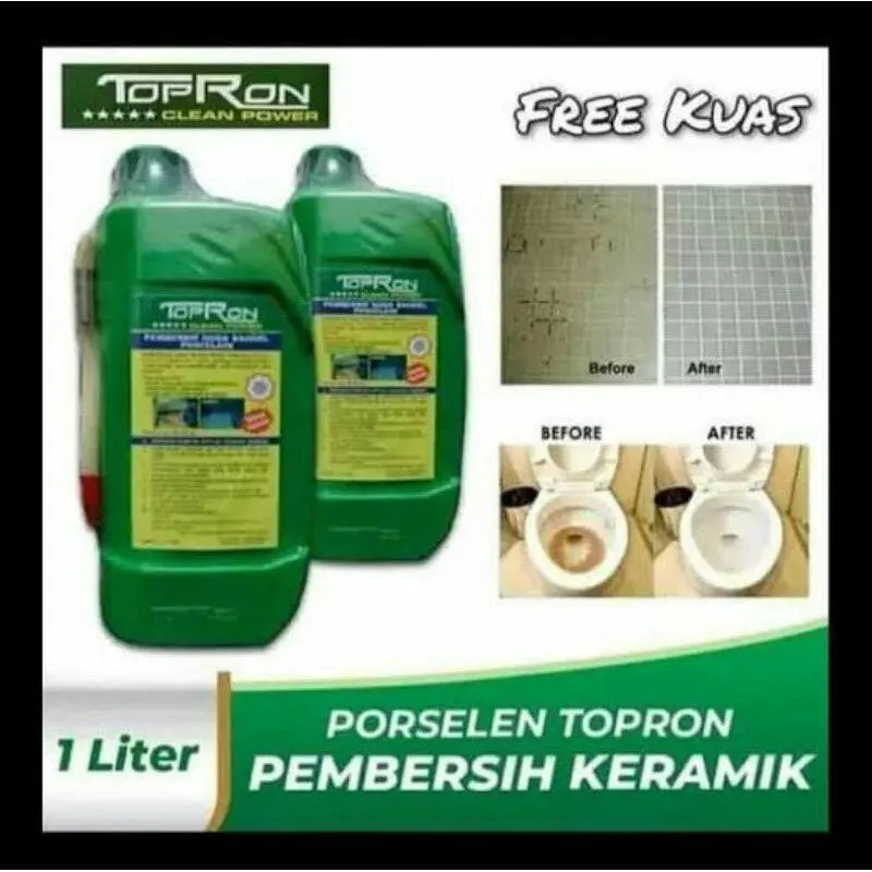 TOPRON CLEAN POWER DAN MAWAR SUPER CLEANER 1L Pembersih 1