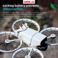 Gambar STARTRC Battery Lock Holder With Tail Fin for DJI FLIP Sayap Ekor Pelindung Baterai Drone Accessories Aksesoris dari Brica Berrisom Kab. Tangerang 2 Tokopedia