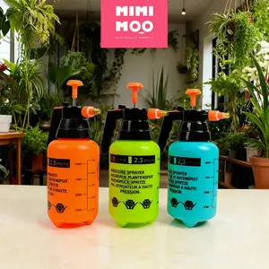 MIMIMOO Pressure Sprayer Tanaman 1 Liter 3 Warna dengan Desain Ergonomis dan Tekanan Tinggi untuk Keperluan Taman