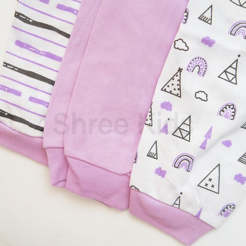 Paket 18pcs Setelan Baju Bayi Celana Bayi Baru Lahir Gift Set Baby Serian Ungu SNI SR 03 7