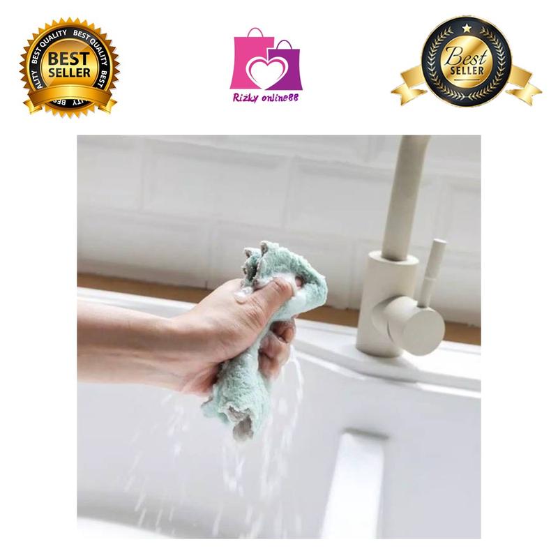 rizkyonline88 kain lap microifiber kain lap dapur kain serbet 5