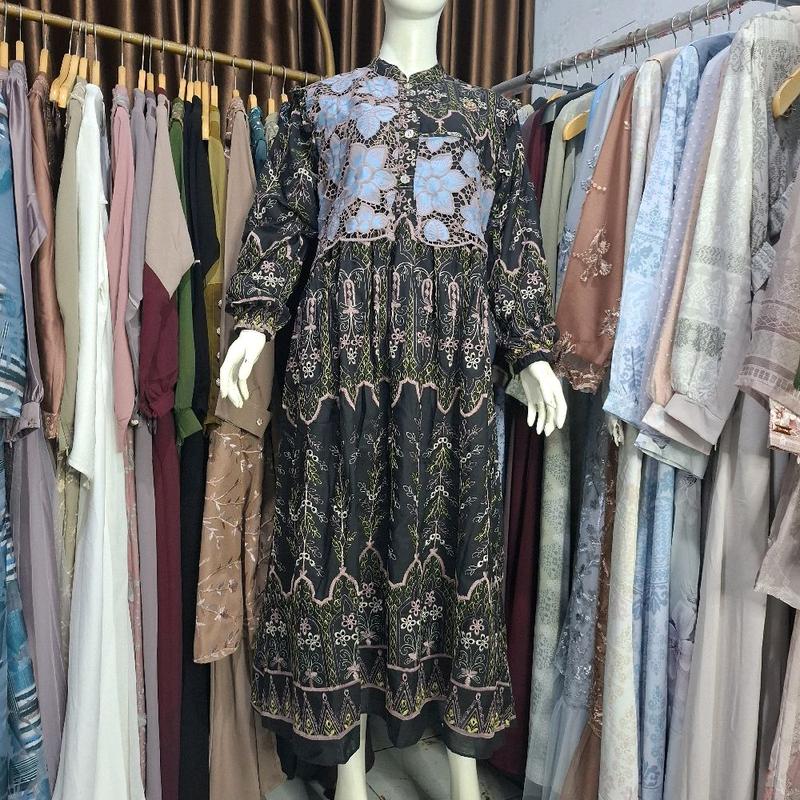Ataya midi dress terbaru original unisha 4