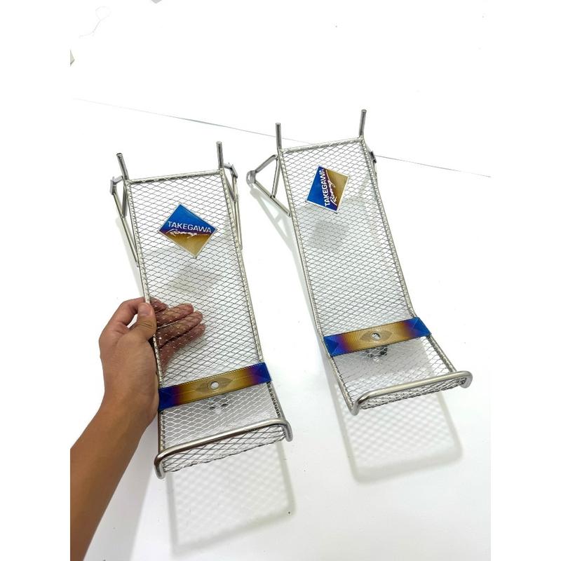 Baga chuối Baga Lưới Inox XIKEN Lắp cho Wave 50cc 100cc 110cc Wave RS Wave A Cực Chất Tặng Kèm Tem TITAN