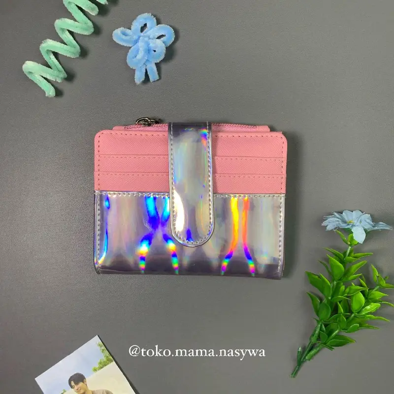Dompet Wanita HOLOGRAM| HOLOGRAM WALLET Kartu Kulit Uang 7