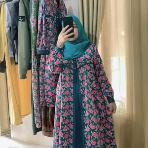 Seragam batik BKMM terbaru model cardigan by E NUR COLLECTION Muslim