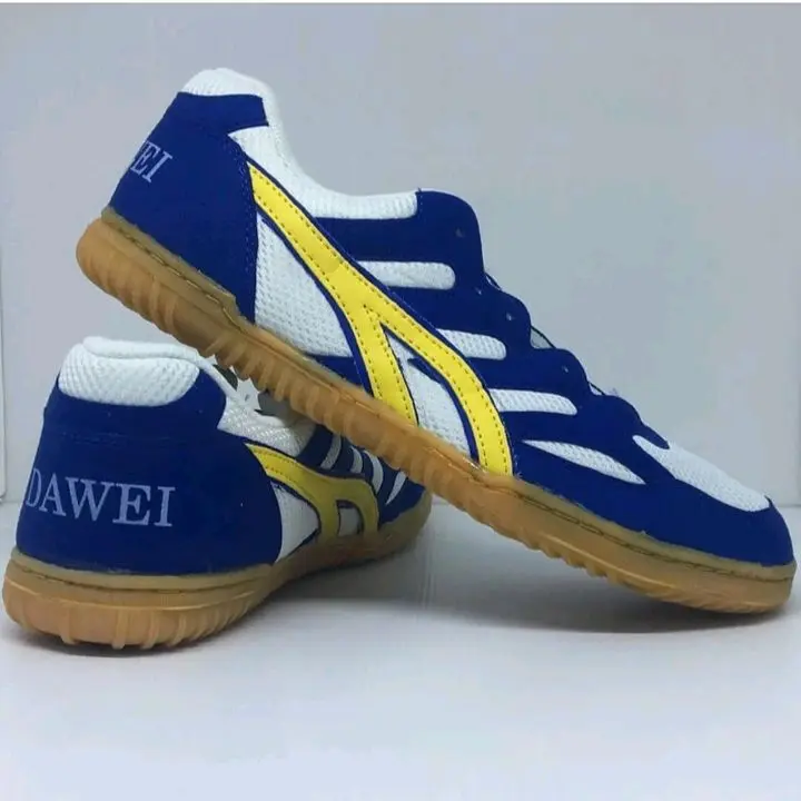 Sepatu Pingpong Dawei Biru Kuning