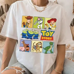 kaos cewek cowok couple ayah anak ibu  keluarga toy story