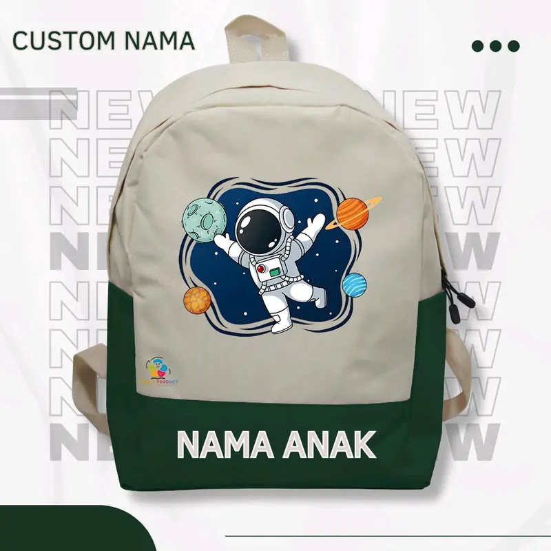 Tas Ransel Backpack anak karakter Asronout - anak Sekolah TK SD Rekomended Banget Termurah dan (Free Nama) 3