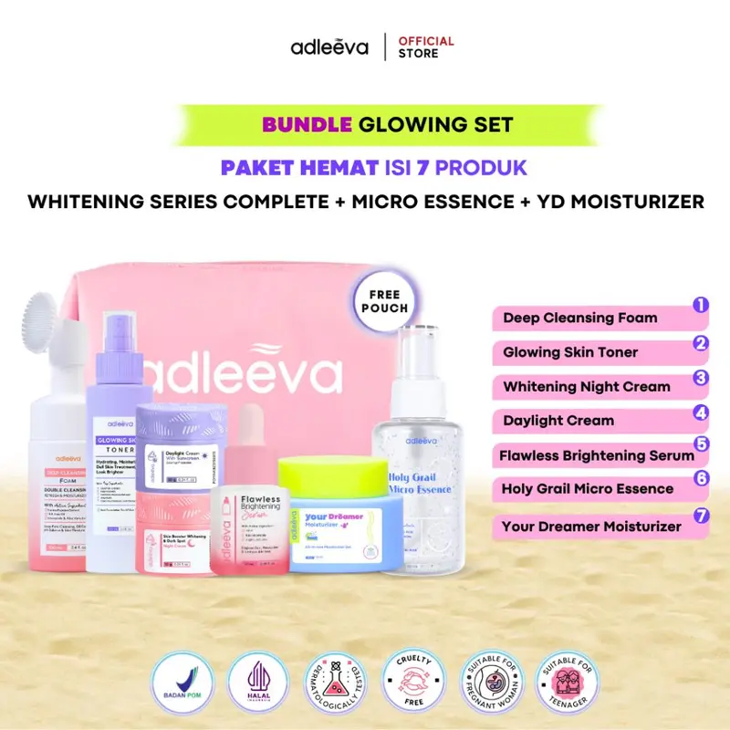 Adleeva Skincare Paket Complete Bundle Set 3