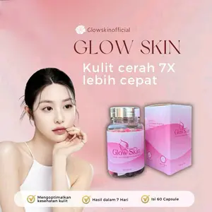 PROMO ORIGINAL PRODUK | GLOW SKIN |  WHITENING SUPPLEMENT |  GLUTATHIONE  |  COLLAGEN Mencerahkan Acid