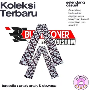 syal cukin selendang batik anak dan dewasa motif lereng Fashion anak
