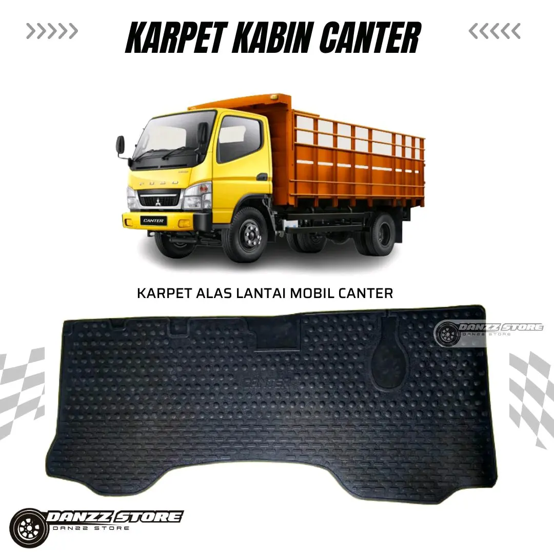 Karpet Kabin Truk Canter Karpet MITSHUBISHI Karpet Lantai Truck Karet Kendaraan Depan Mobil Canter
