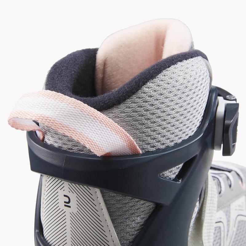 Decathlon  OXELO Sepatu Roda Anak Fit3 - Abu-Abu - 8580560 3