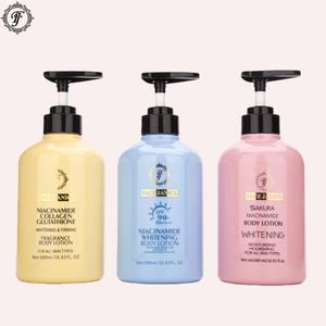 ซื้อ 1 แถม 1-โลชั่นบำรุงผิวกาย 500ml*2. มีส่วนผสมของไนอะซินาไมด์ คอลลาเจน กลูตาไธโอน และวิตามินซี ช่วยให้ผิวเนียนนุ่ม กระชับ และชุ่มชื้น เหมาะสำหรับทุกสภาพผิว ปริมาณมากเพียงพอต่อการใช้ในชีวิตประจำวัน เซรั่มกันแดด ชุดผลิตภัณฑ์ดูแลร่างกาย หลายแพ็ค กัน แดด