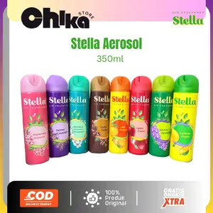 Stella Aerosol 350ml Pengharum Ruangan Semprot / Spray READY ALL VARIAN (KHUSUS ECER)