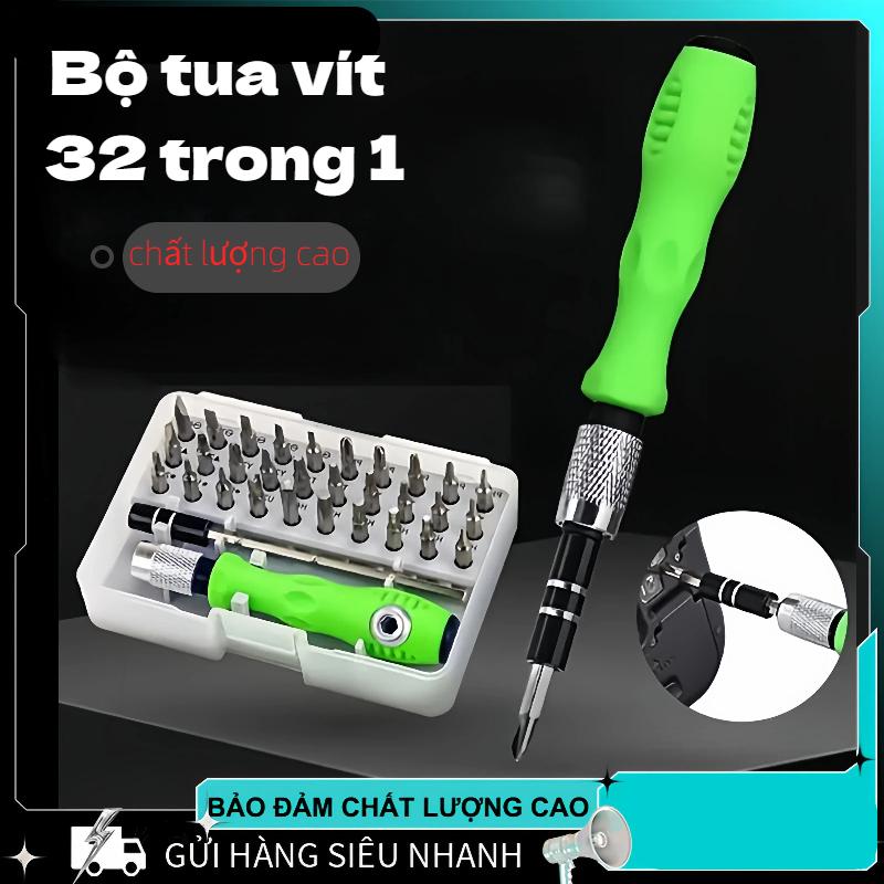 Bộ tua vít sửa chữa đa năng 32 chi tiết bộ dụng cụ sửa xe tại nhà Bộ tua vít mini có thể mang đến bất kì nơi nào