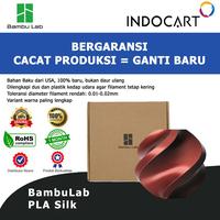 Gambar 3D Printer Filament BambuLab PLA Silk Dual Color 1.75mm-1Kg - Pink Gold dari IndoCart HM2 Kota Administrasi Jakarta Pusat 1 Tokopedia