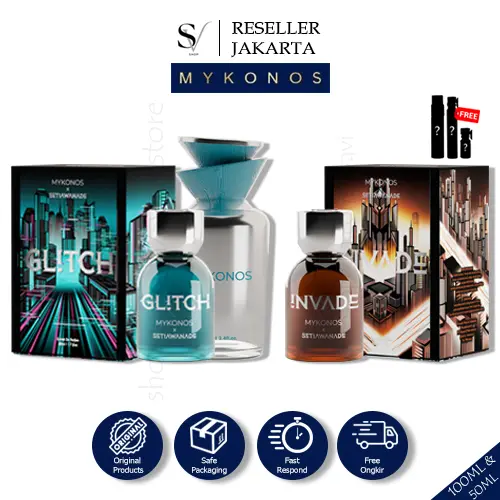 Mykonos x SET1AWANADE Glitch 50ML/ 100ML & Invade 50ML Extrait De Parfume 0