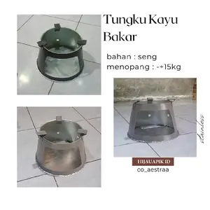 Tungku Kayu Bakar/Tungku Arang/Pemanas Peralatan Masak