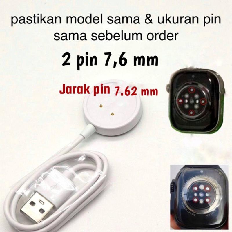 RC Kabel smartwatch kabel pengisi daya magnetis pengisi daya DS8/DW89/DW88/DW98/S12/S9 Ultra2/CDS9/Tangke DS8/WK89/VP600/Super Wear WTK89/GS29/CD99 4