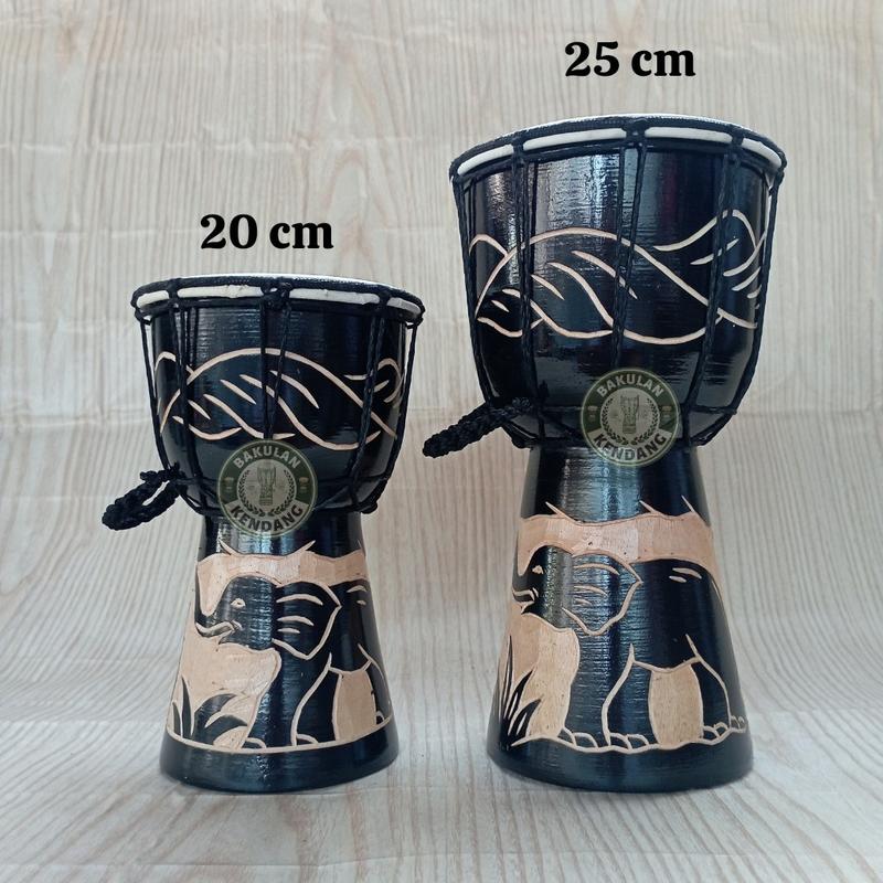 Product Introduction of Kendang Jimbe Anak Termurah 20 Cm Alat Musik Tradisional Djimbe Gendang Terbang Mainan Anak Tradisional Edukasi Mini Mainan Kayu Souvenir 2