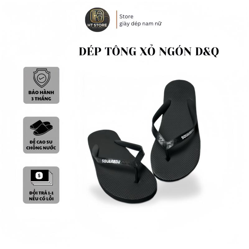 TÔNG D&Q 2025 Bề Mặt Dép Vân Dập Nổi Giúp Êm Chân Không Gây Hôi Chân Lỗi 1 Đổi 1. dép nam dép boy phố dép hot