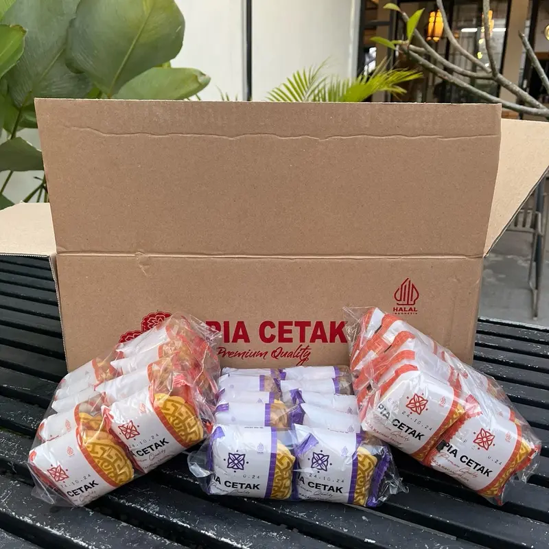 Pia Cetak Moon Cake 1Ball Isi 10pcs Varian Rasa Kacang Ijo Kups - 2