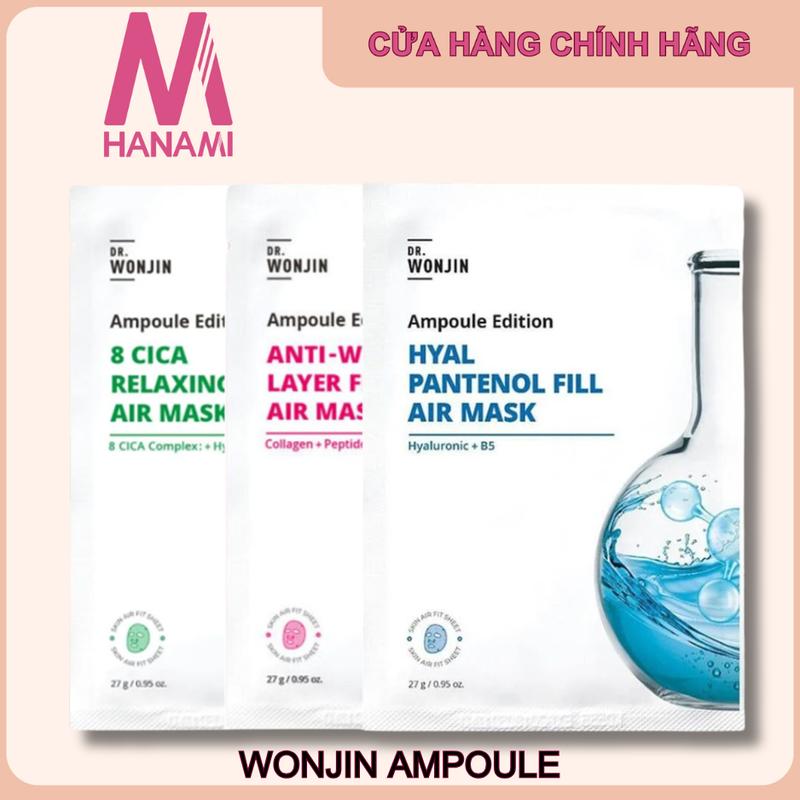 {CP} 10 miếng Mặt Nạ Dr wonjin Ampoule Edition Fill Air Mask Tinh Chất Hàn Quốc 27g ( không hộp) Skincare Cosmetics