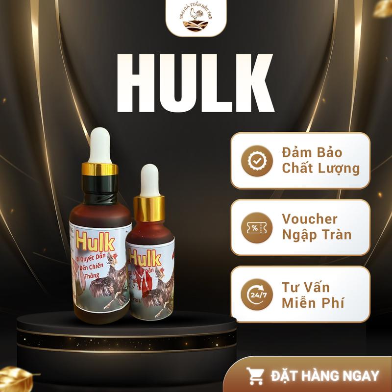  Hulk Nuôi Chê Độ Cho Gà - Dung dịch dinh dưỡng dạng lỏng 30ml & 50ml 