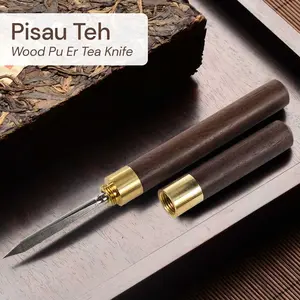 Pisau Teh Pu Er Tea Knife Wood Chinese Ceremony Style 4