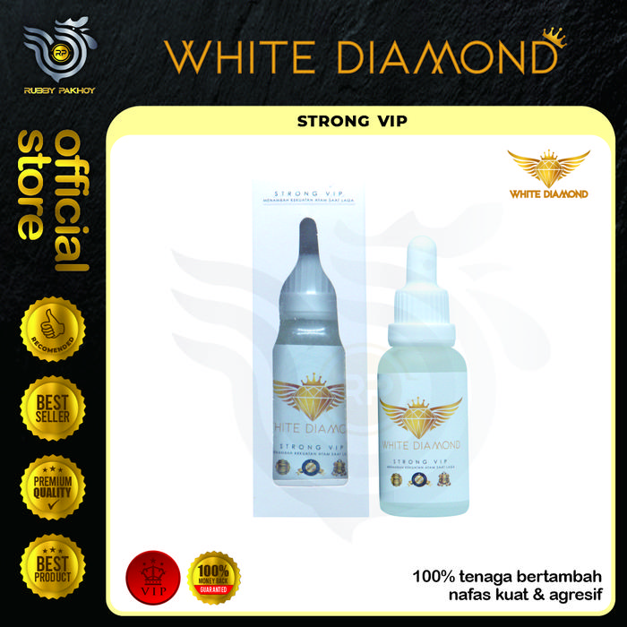 Gambar Doping Ayam Laga White Diamond VIP 30ml - Menambah Kekuatan dan Pertahanan Ayam dari RP PRODUCT Kab. Bogor Tokopedia