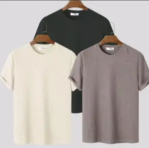 PAKET HEMAT Kaos pria paket 3 waffle/kaos waffle unisex polos/ kaos basic pria paket 3 /paket 3 hemat ongkir/kaos pria polos/kaos basic pria Oblong Baju Distro Keren Nyaman Unik Tshirt Slim Fit