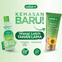 Gambar [NEW PACKAGING]  [INSIDE OUT] Natur-e Skin Start Nourish & Glow Hand & Body Lotion 180 ml + Soft Capsule 100IU 32s - Body Lotion untuk Kulit Kering | Vitamin E & Ekstrak Pomegranate| Melembabkan & Menutrisi Kulit| UV Protection| Melembabkan Hingga 8 Jam - + Free Ceraglow Serum dari Natur-E Indonesia Kota Tangerang 5 Tokopedia
